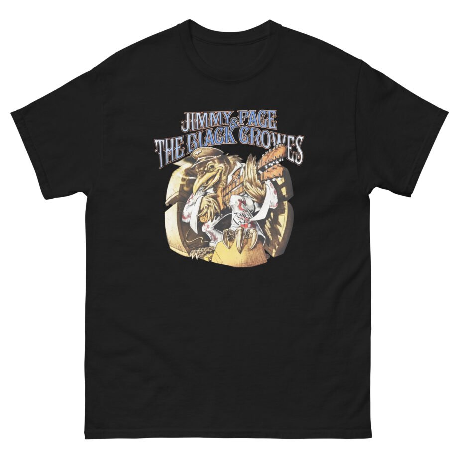 Jimmy Page 90s Black Crowes and Jimmy Page Concert Unisex classic tee