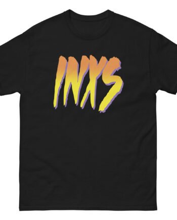 Inxs Listen Like Thieves Brush Logo Unisex classic tee