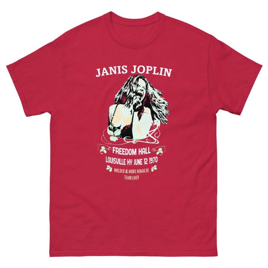 Janis Joplin Freedom Hall Unisex classic tee