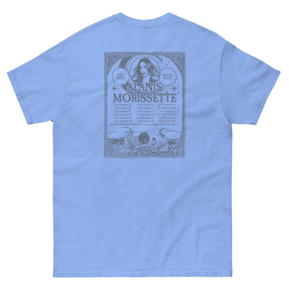Alanis Morissette The Teple Moon Tour Unisex classic tee