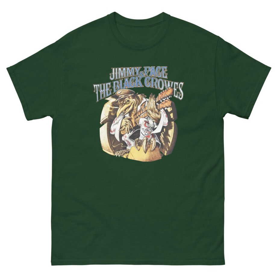 Jimmy Page 90s Black Crowes and Jimmy Page Concert Unisex classic tee