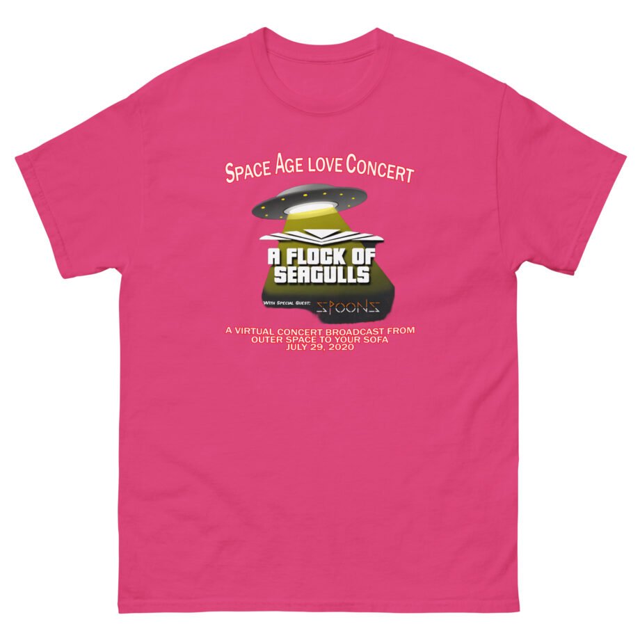 A Flock of Seagulls Space Age Love Concert Unisex classic tee