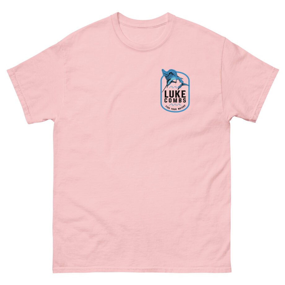 Luke Combs Fish Your Waters Sailfish Unisex classic tee