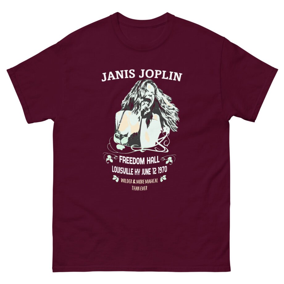 Janis Joplin Freedom Hall Unisex classic tee