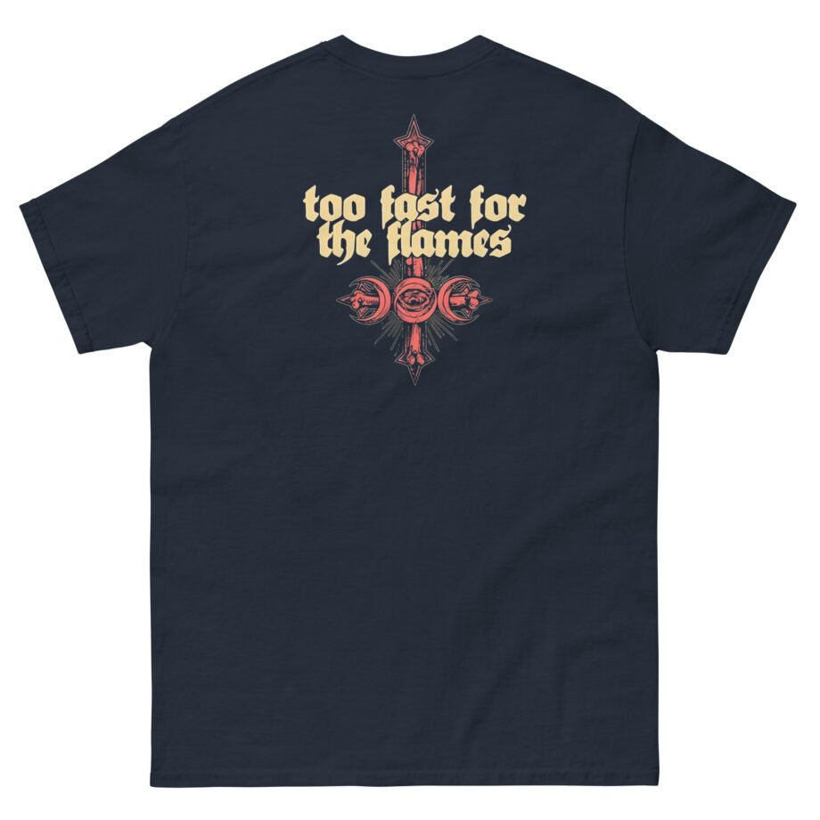 Bewitcher Too Fast for the Flames Unisex classic tee