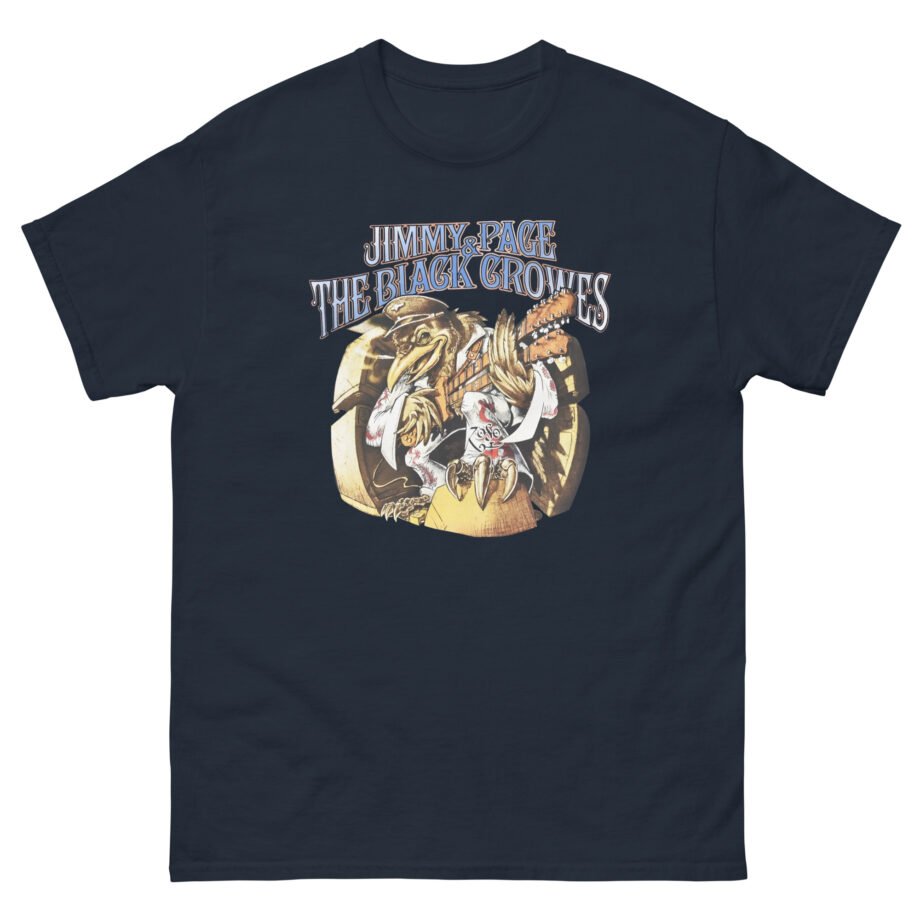 Jimmy Page 90s Black Crowes and Jimmy Page Concert Unisex classic tee