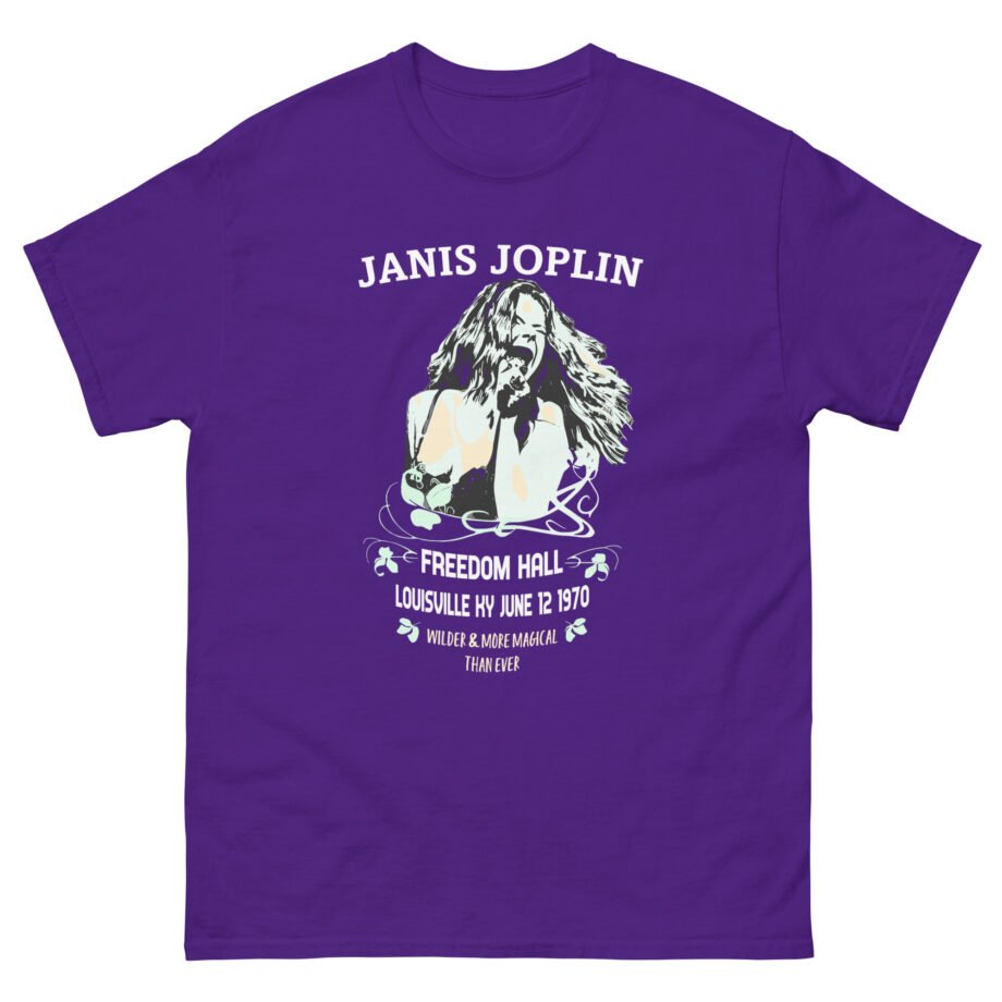 Janis Joplin Freedom Hall Unisex classic tee