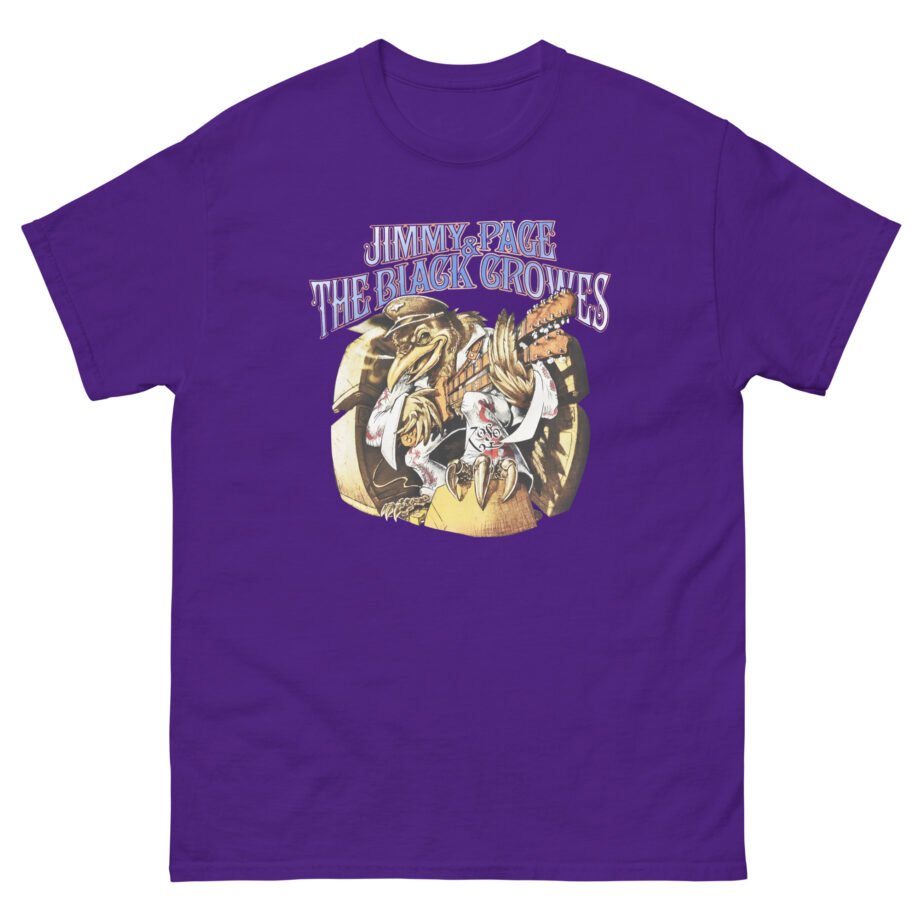 Jimmy Page 90s Black Crowes and Jimmy Page Concert Unisex classic tee