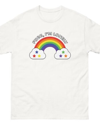 Lauv Fuck I'm Lonely Rainbow Unisex classic tee
