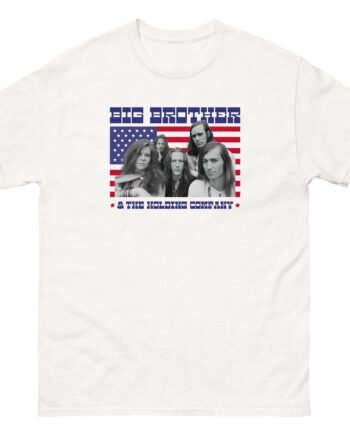 Janis Joplin Sings Vintage Unisex classic tee