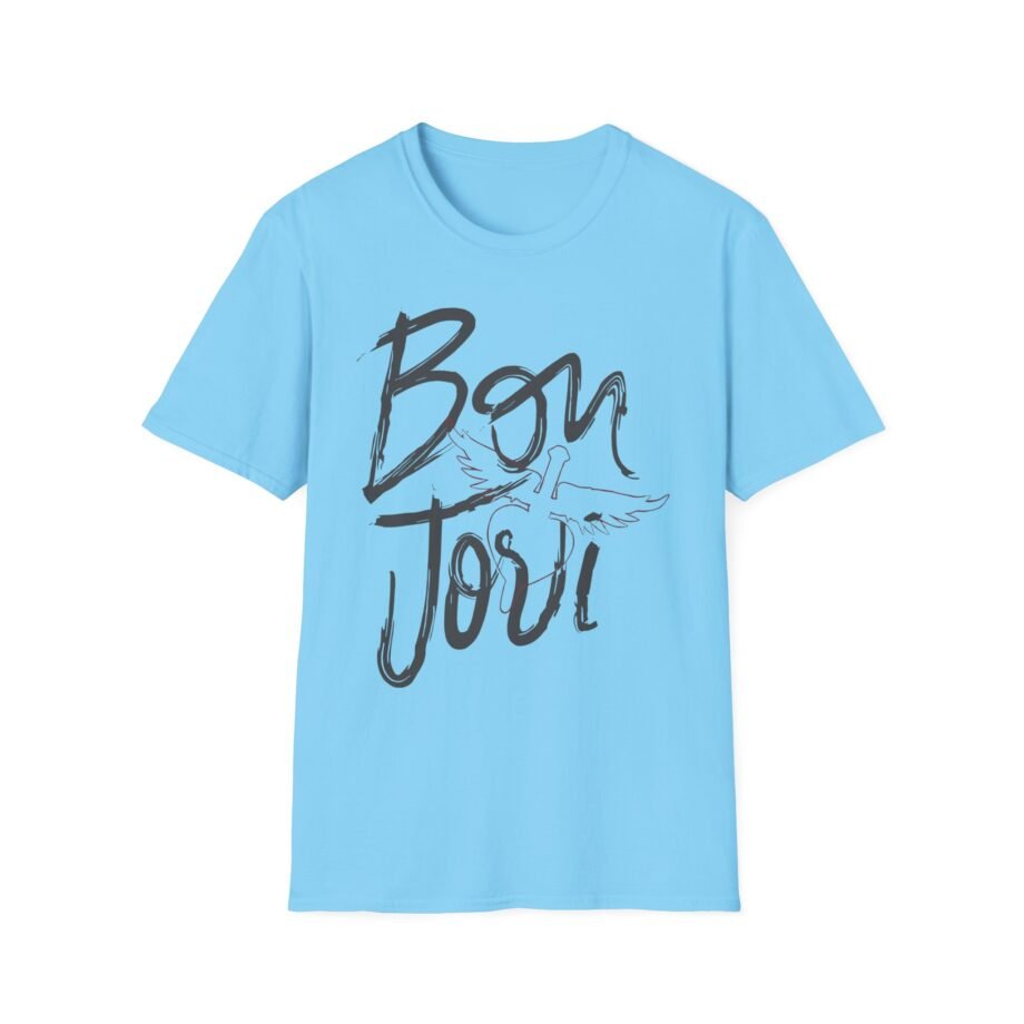 Bon Jovi Brush Strokes Unisex Softstyle T-Shirt