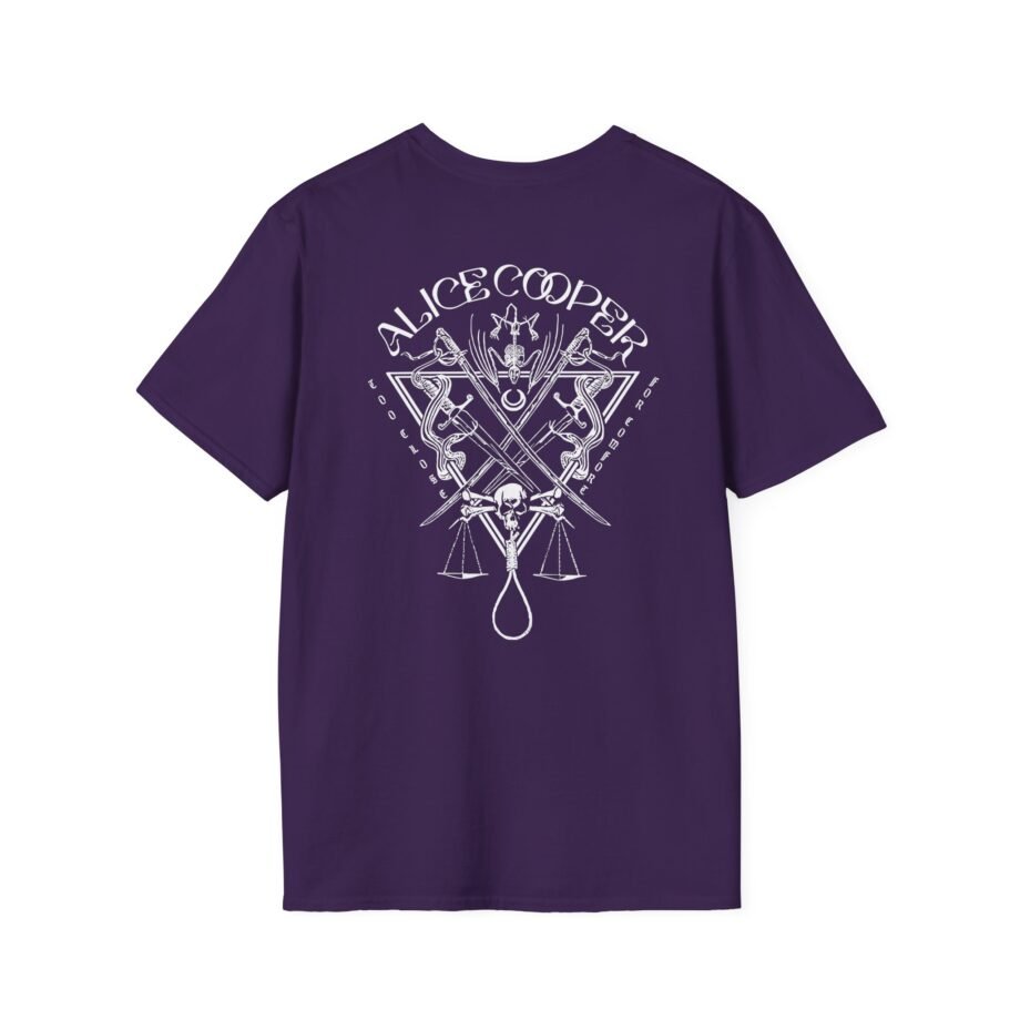Alice Cooper Trial of Terror Unisex Softstyle T-Shirt