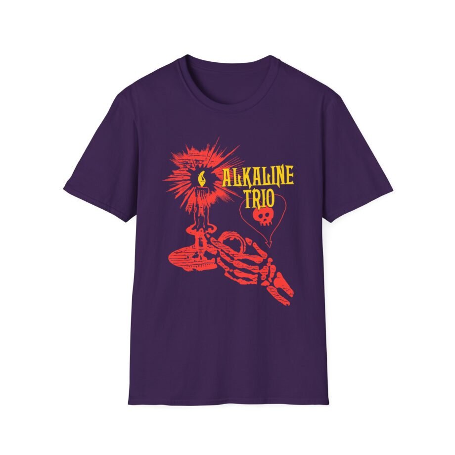 Alkaline Trio Skele Candle Unisex Softstyle T-Shirt