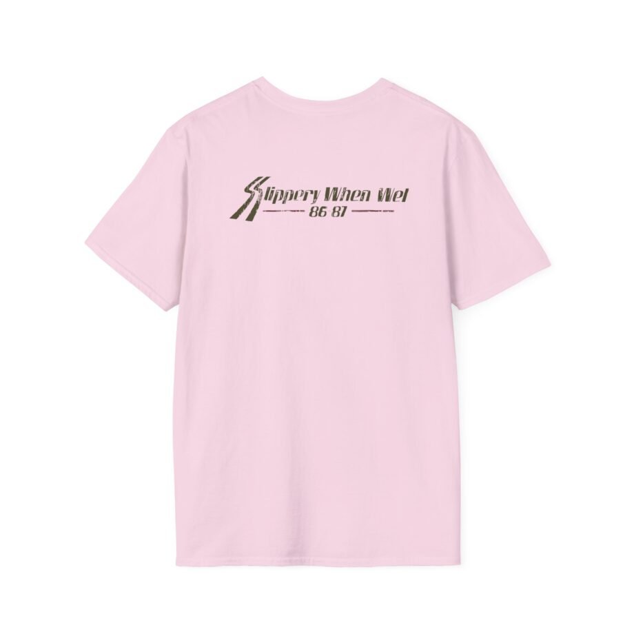 Bon Jovi Slippery When Wet Vintage World Tour Unisex Softstyle T-Shirt