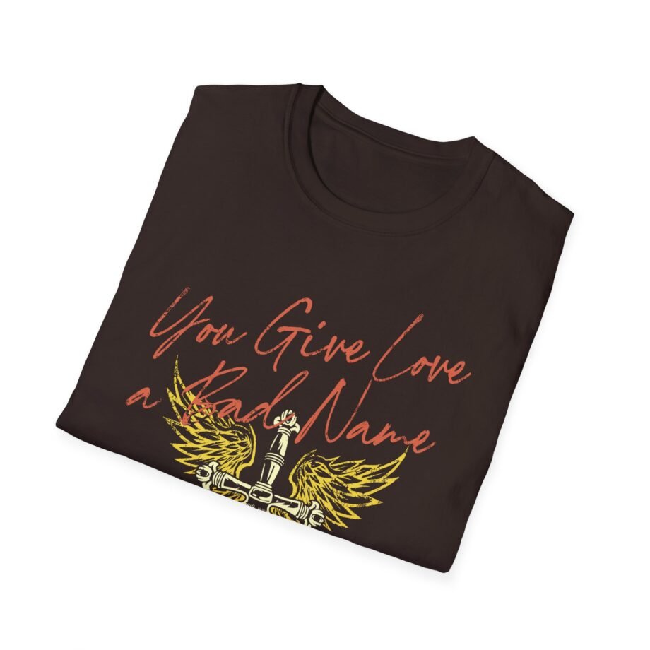 Bon Jovi You Give Love a Bad Name Unisex Softstyle T-Shirt