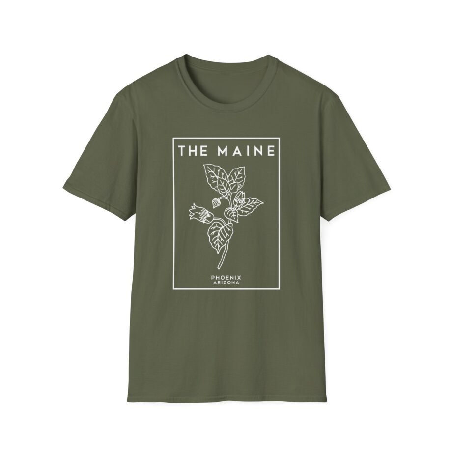 The Maine Flower Unisex Softstyle T-Shirt