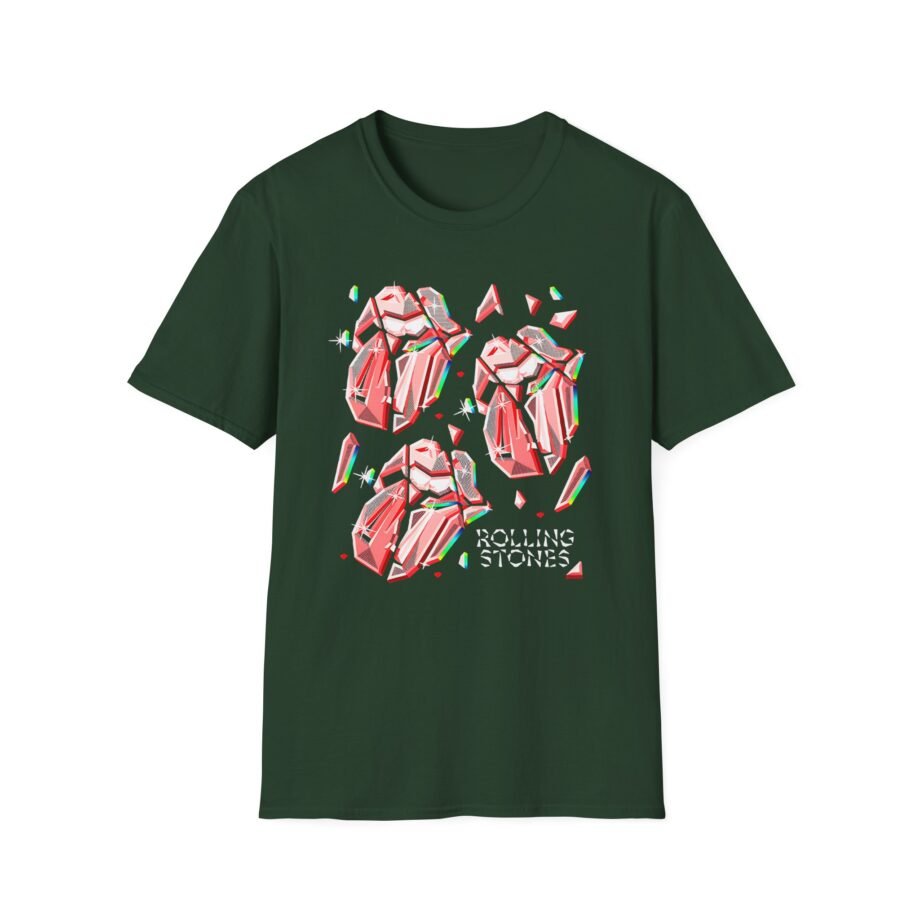 RS Hackney Diamonds Multi Tongue Unisex Softstyle T-Shirt