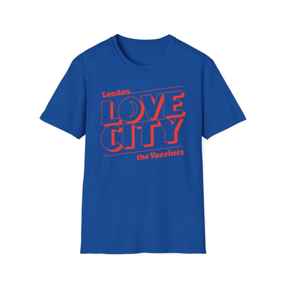 The Vaccines Love City Unisex Softstyle T-Shirt