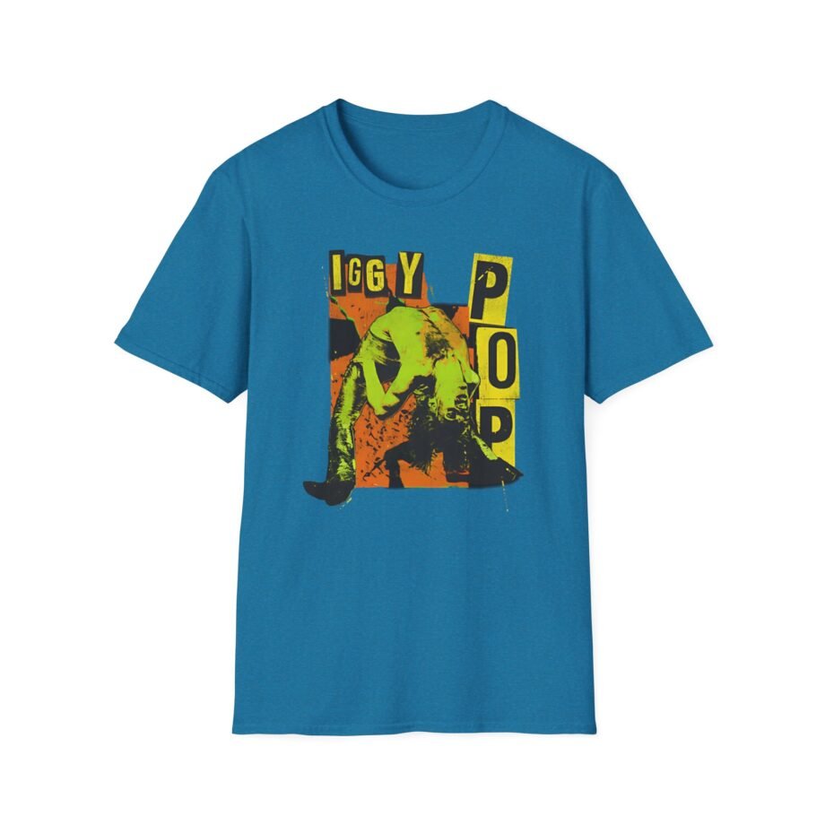 The Stooges Iggy Pop No Values Unisex Softstyle T-Shirt