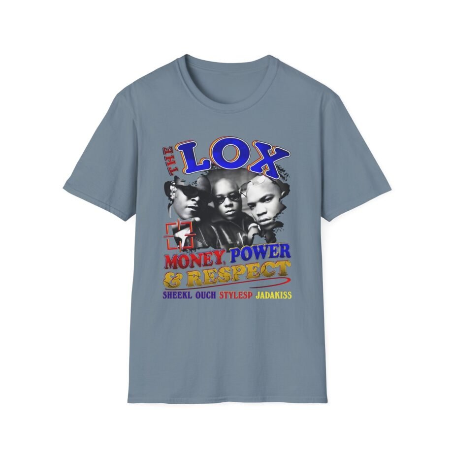 The Lox Money, Power & Respect Unisex Softstyle T-Shirt