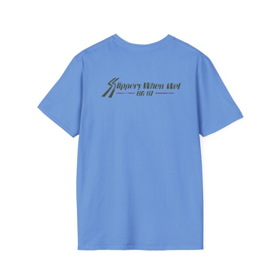 Bon Jovi Slippery When Wet Vintage World Tour Unisex Softstyle T-Shirt