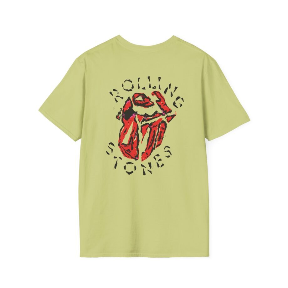 Rolling Grrr! Painted Diamond Tongue Unisex Softstyle T-Shirt