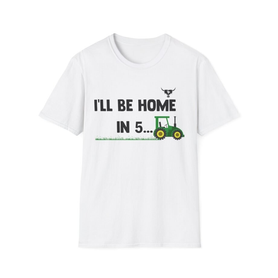 Tom Pemberton I'll Be Home in 5 Unisex Softstyle T-Shirt