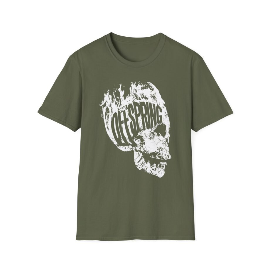 The Offspring Flaming Skull Unisex Softstyle T-Shirt