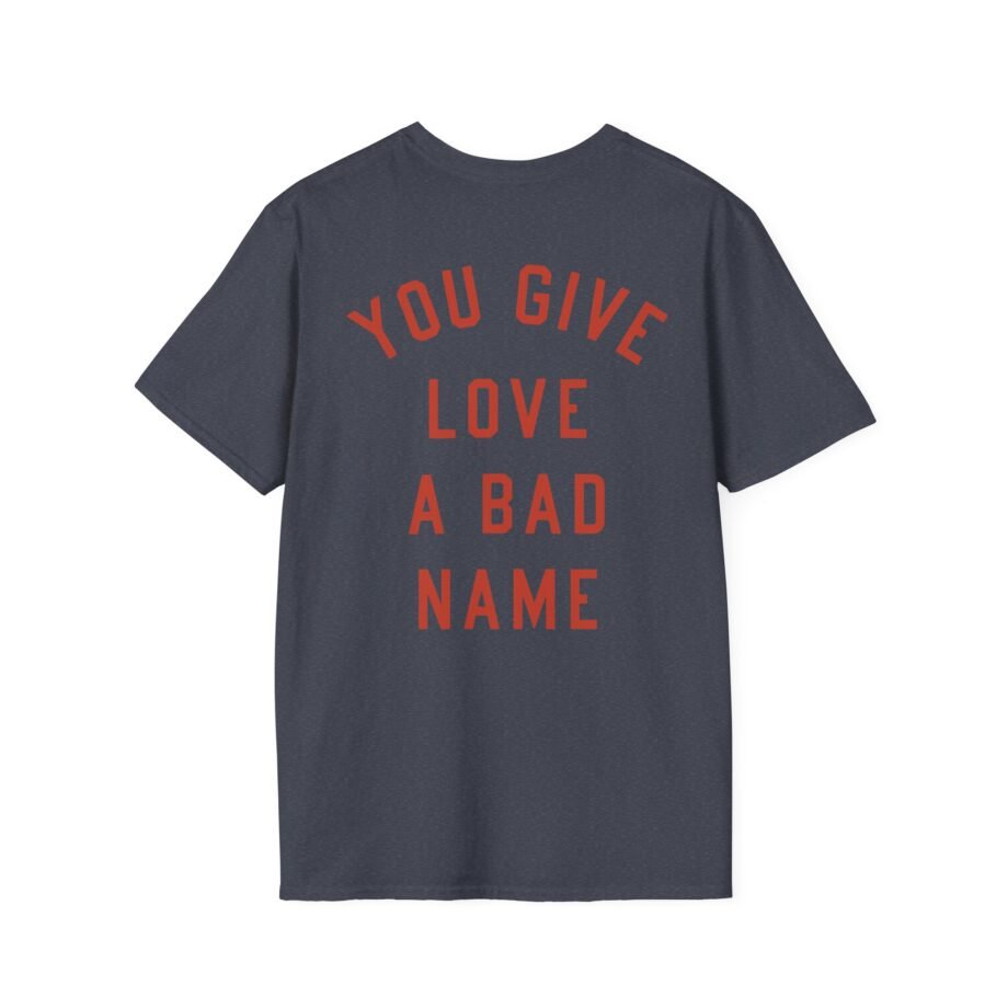 Bon Jovi You Give Love a Bad Name Unisex Softstyle T-Shirt