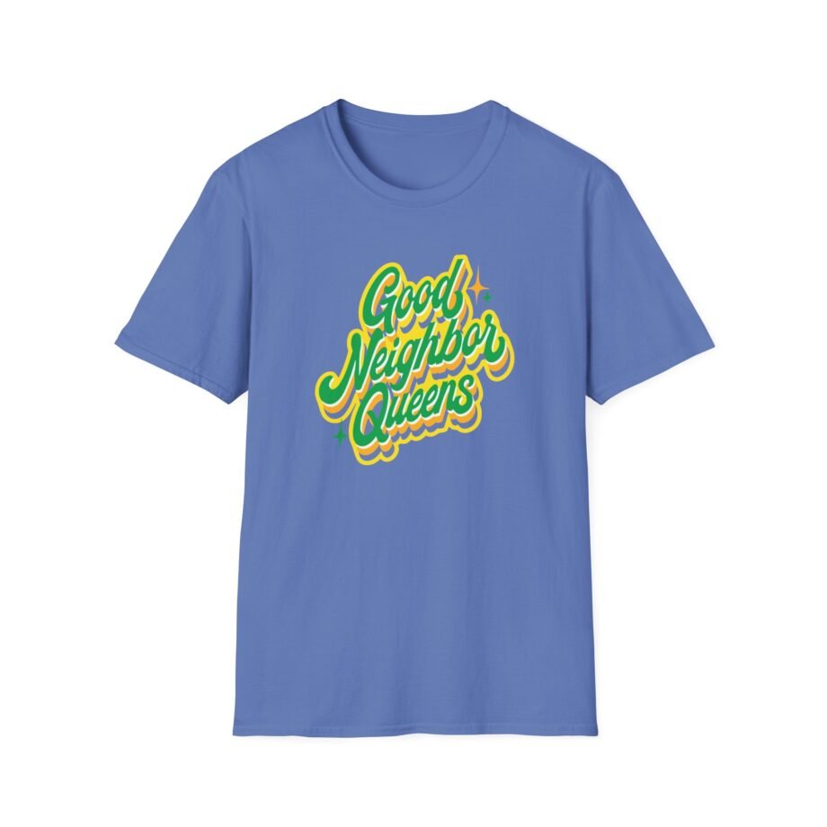 Good Neighbours Queens Unisex Softstyle T-Shirt