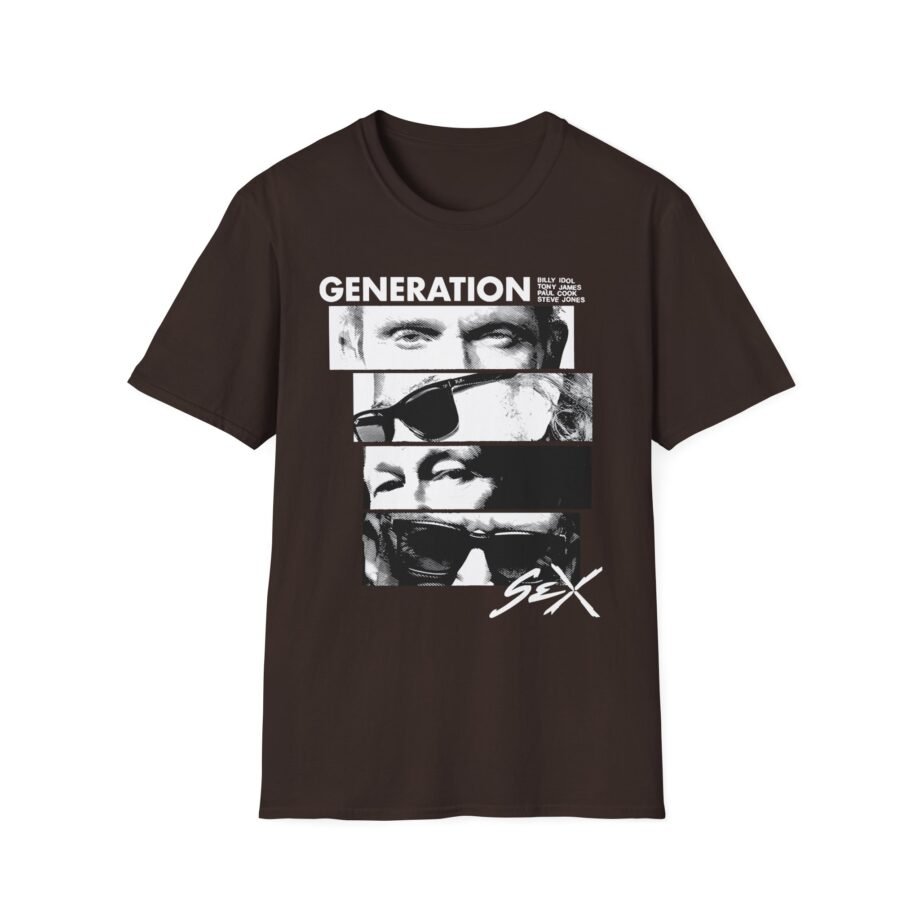 Billy Idol Eye Stack Unisex Softstyle Shirt
