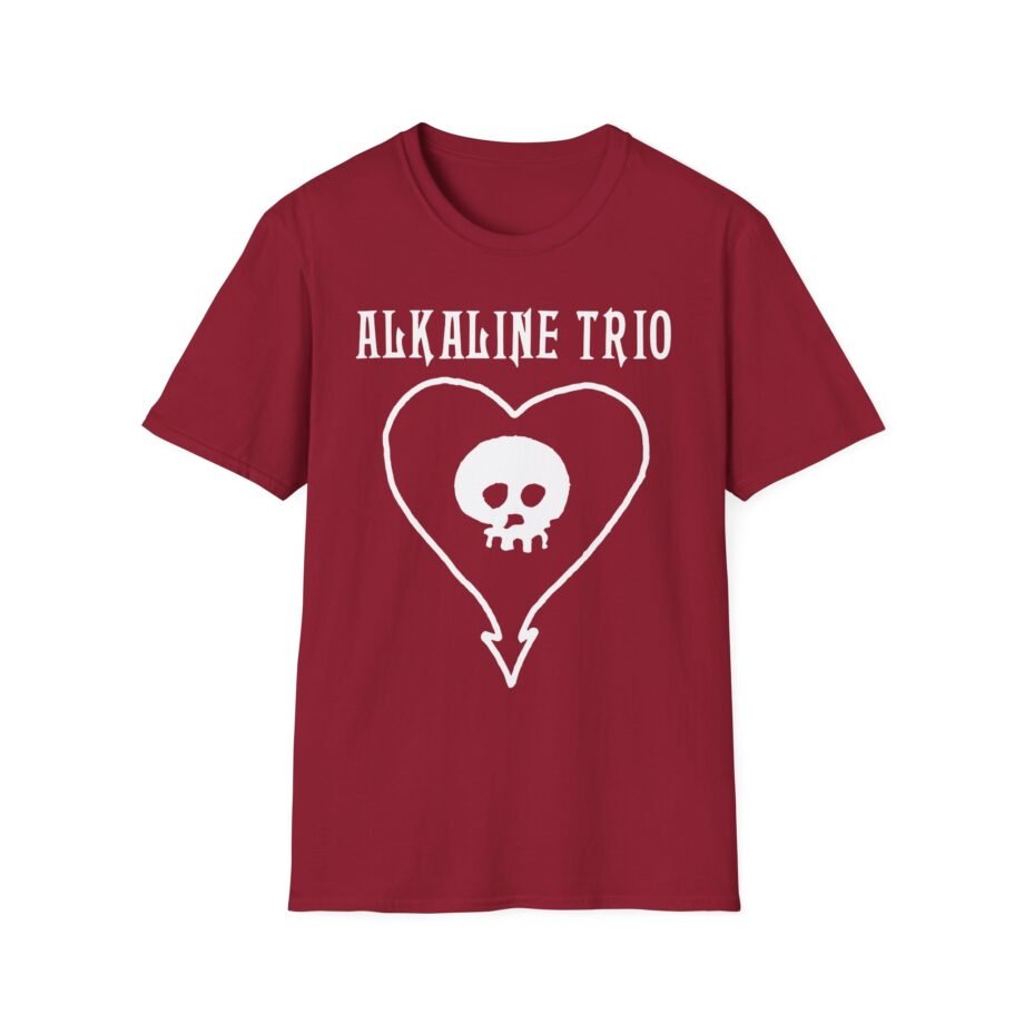 Alkaline Trio Heartskull Unisex Softstyle T-Shirt