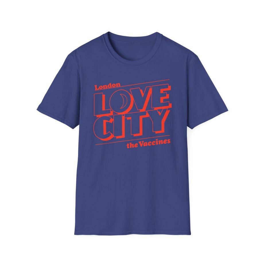 The Vaccines Love City Unisex Softstyle T-Shirt