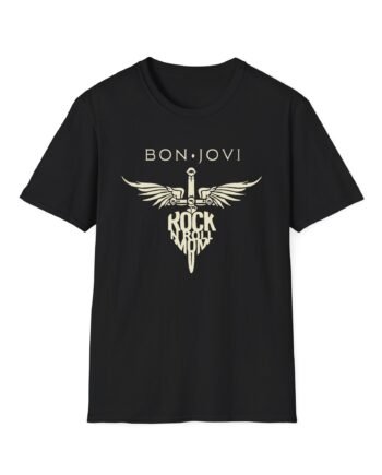 Bon Jovi Rock N' Roll Mom Unisex Softstyle T-Shirt