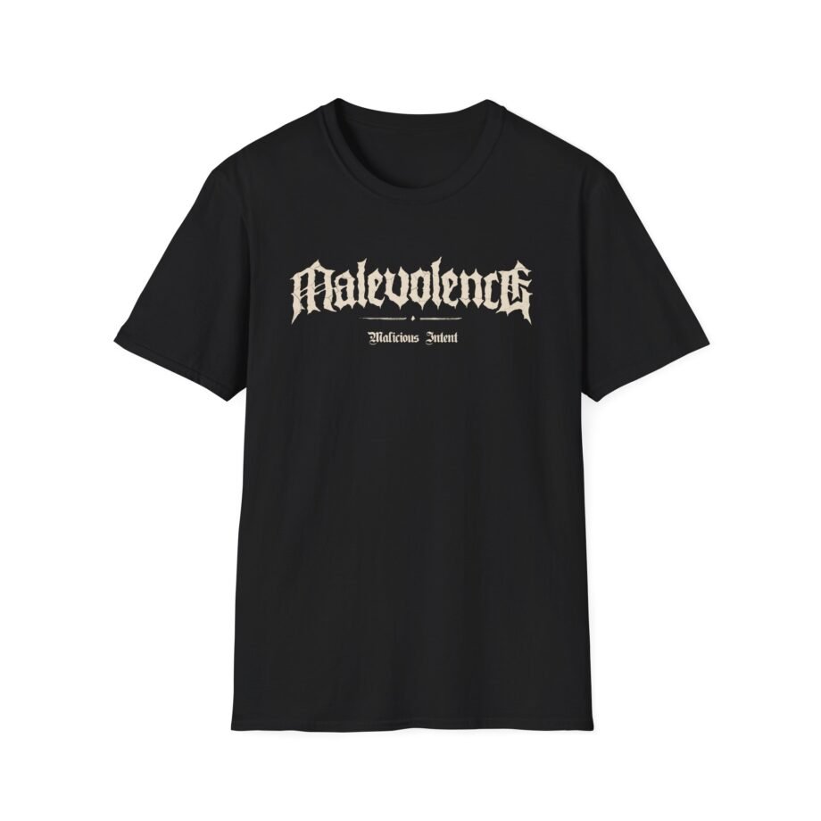 Malevolence Malicious Intent unisex softstyle t-shirt