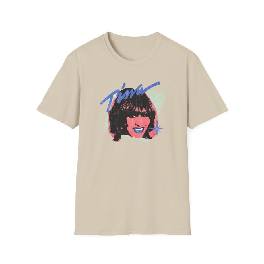 Tina Turner Portrait Unisex Softstyle T-Shirt