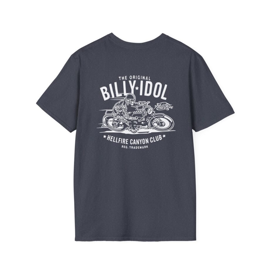 Billy Idol the Original Hellfire Canyon Club Unisex Softstyle Shirt