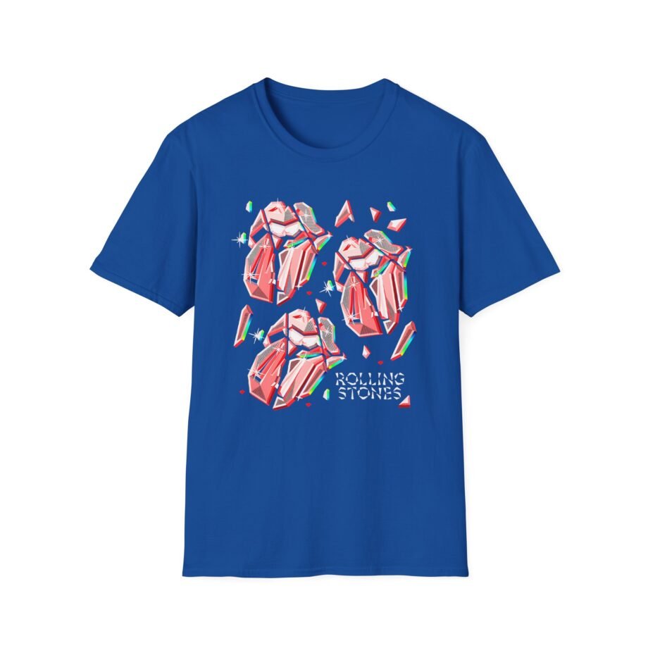 RS Hackney Diamonds Multi Tongue Unisex Softstyle T-Shirt
