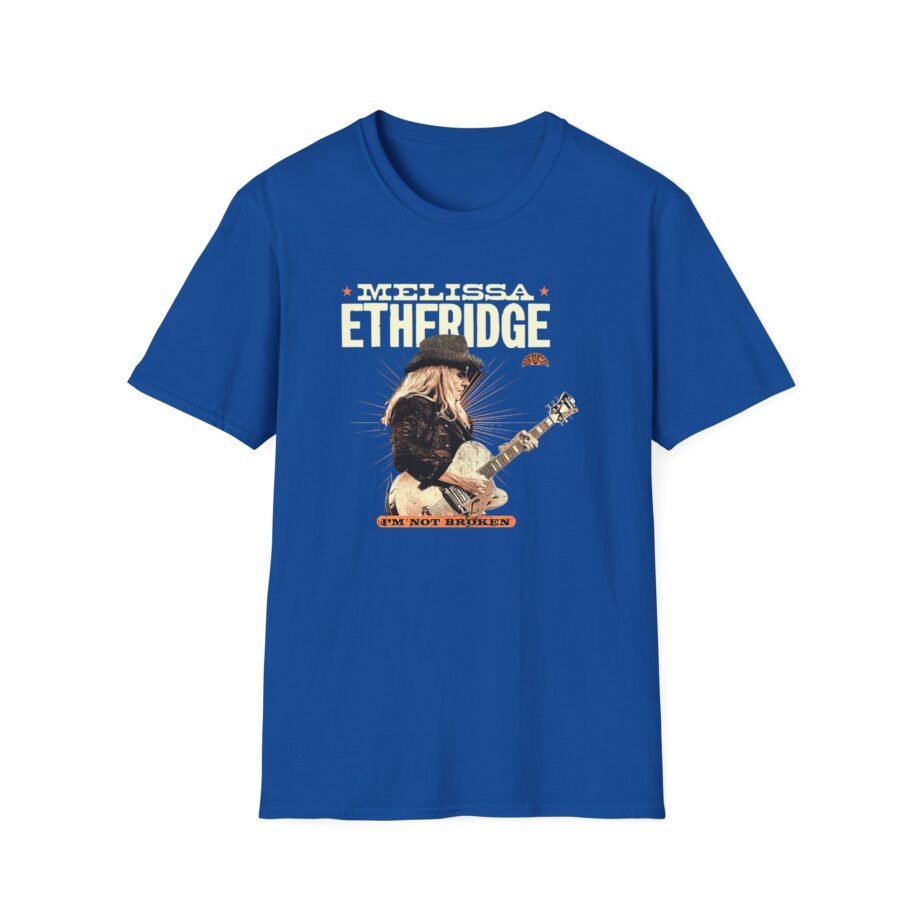 Sun Records Melissa Etheridge I'm Not Broken Unisex Softstyle T-Shirt