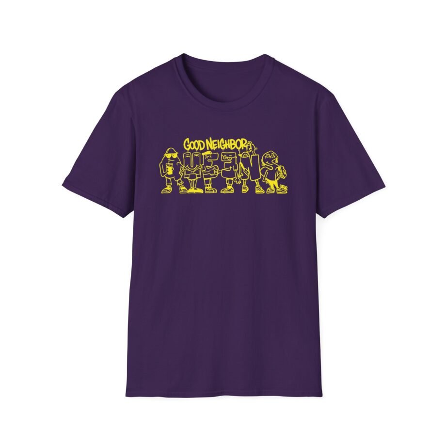 Good Neighbours Queens Unisex Softstyle T-Shirt