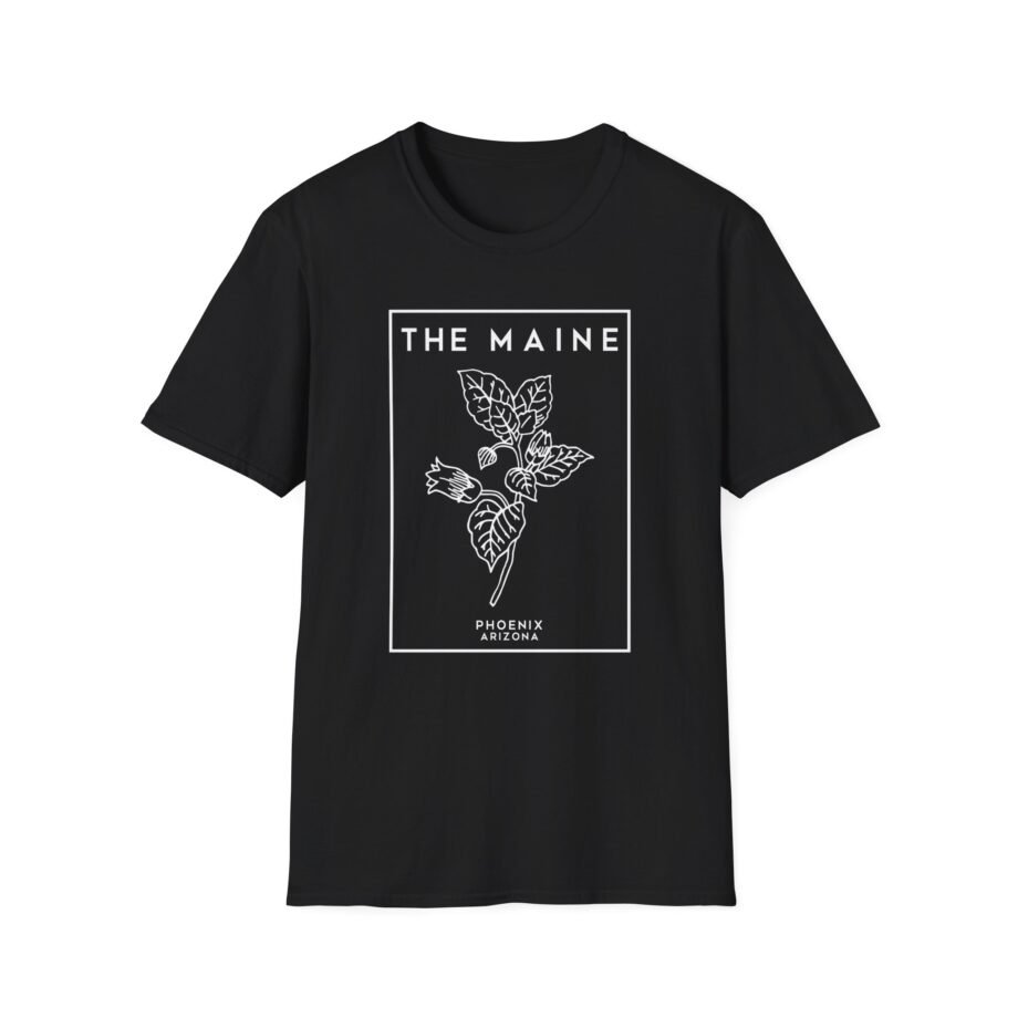 The Maine Flower Unisex Softstyle T-Shirt