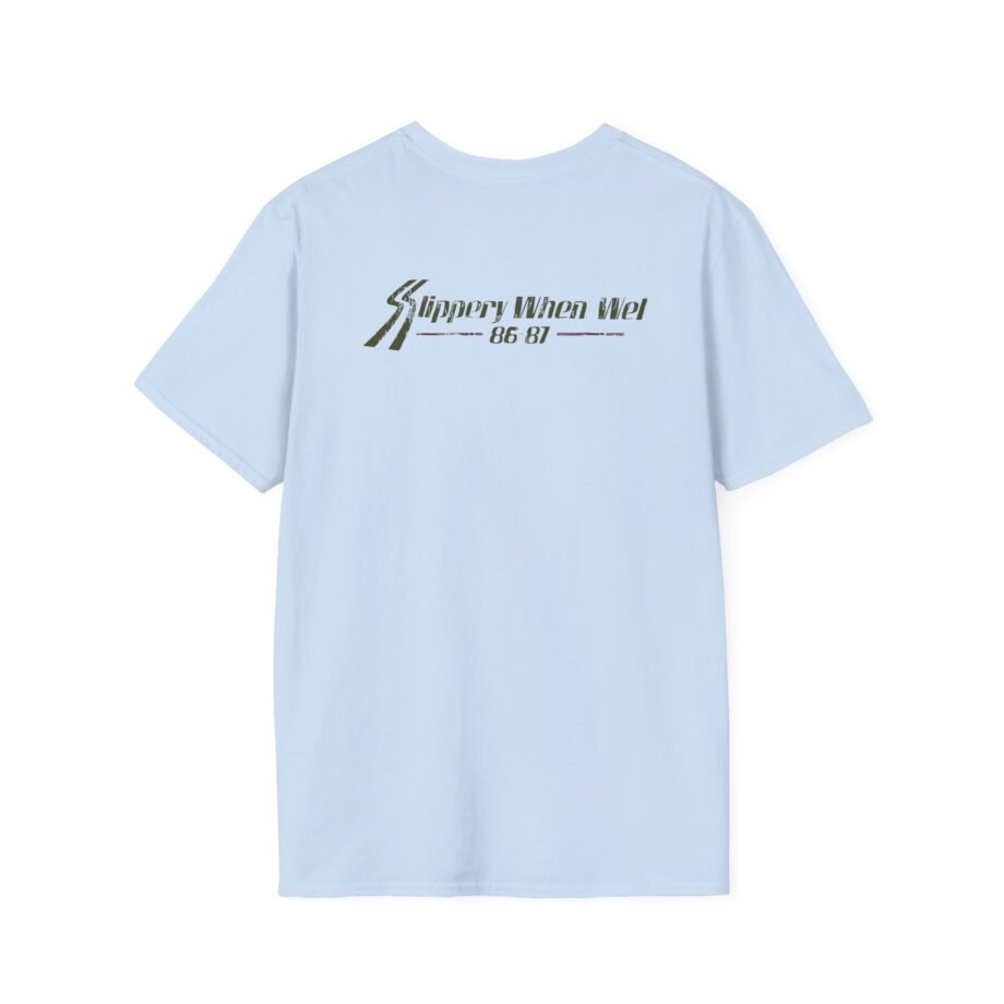 Bon Jovi Slippery When Wet Vintage World Tour Unisex Softstyle T-Shirt