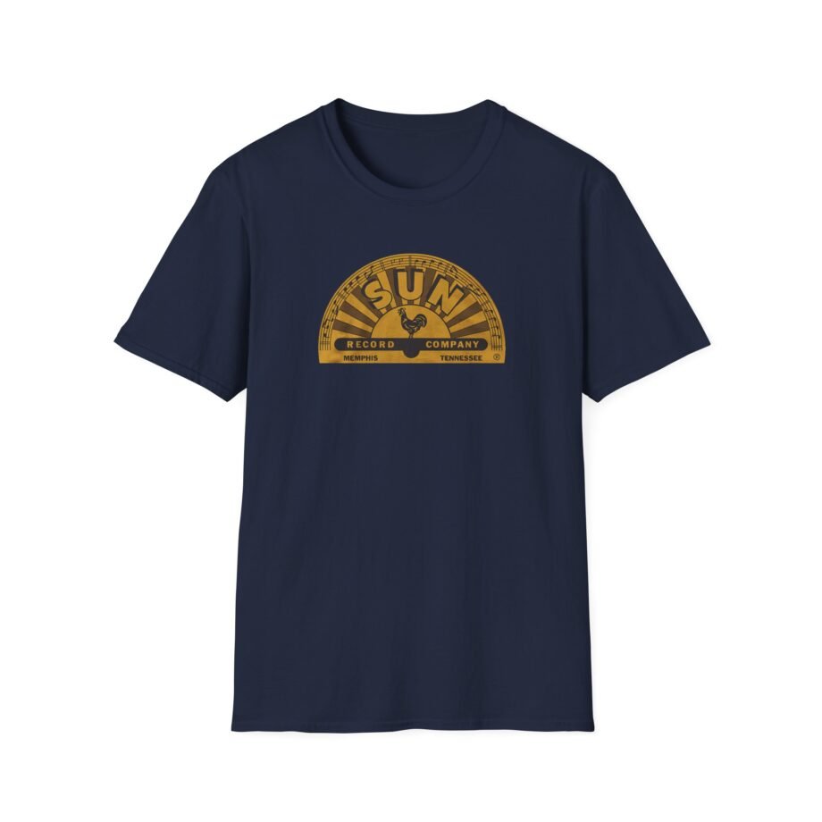 Sun Records Memphis Half Logo Unisex Softstyle T-Shirt