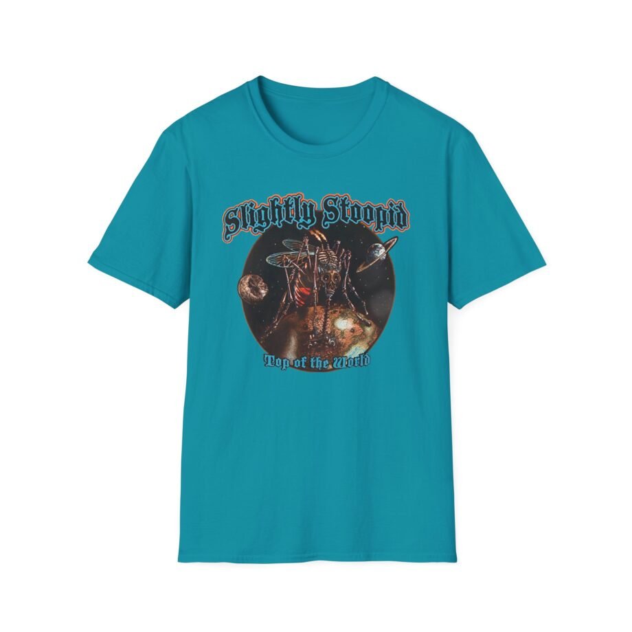 Slightly Stoopid Top of the World Golden Goods Unisex Softstyle T-Shirt