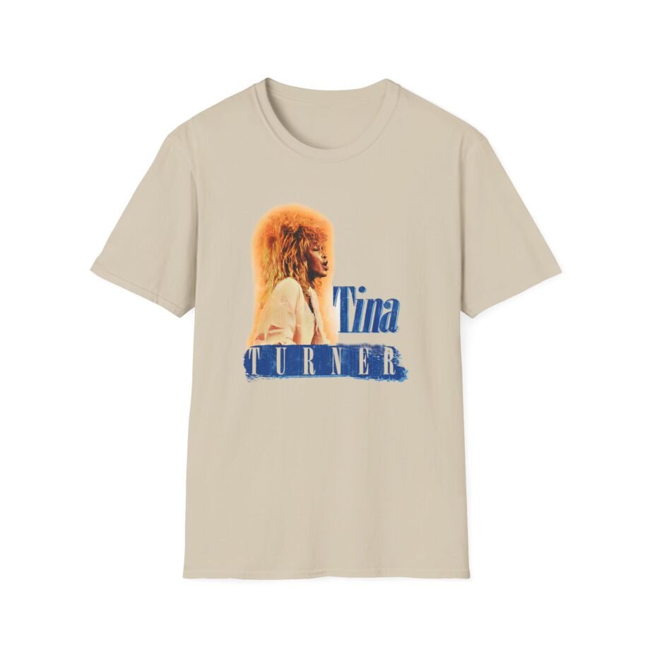 Tina Turner Brush Unisex Softstyle T-Shirt