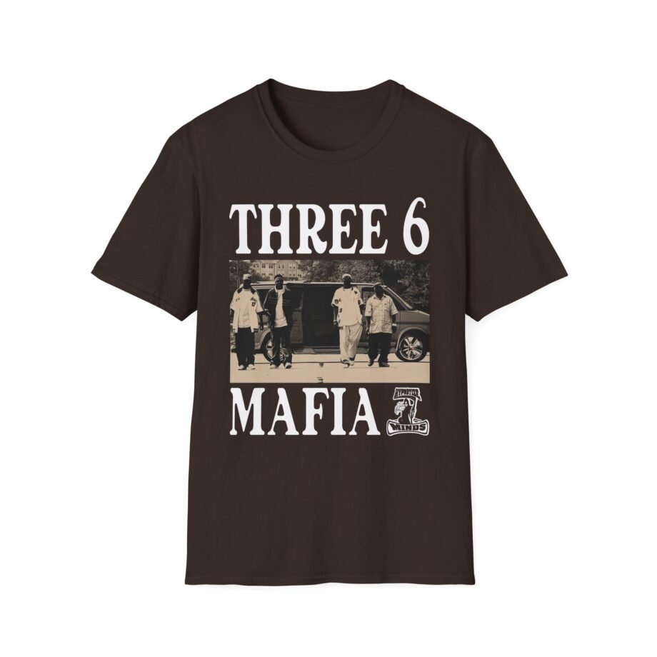 Three 6 Mafia Ridin Spinners Unisex Softstyle T-Shirt
