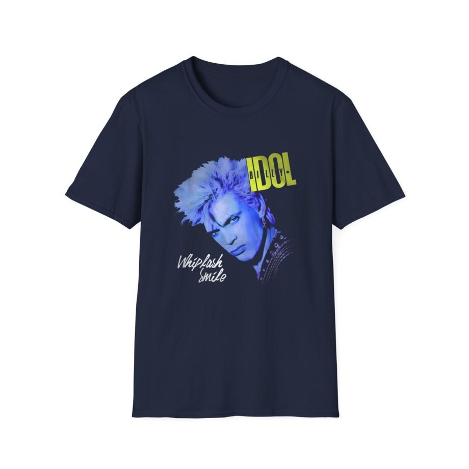 Billy Idol Whiplash Smile Album Unisex Softstyle Shirt
