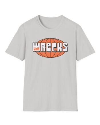 The Wrecks Retro Globe Unisex Softstyle T-Shirt