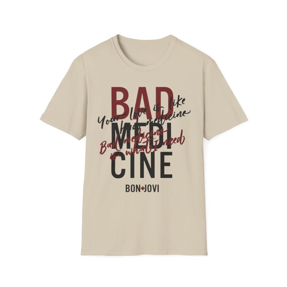 Bon Jovi Bad Medicine Unisex Softstyle T-Shirt