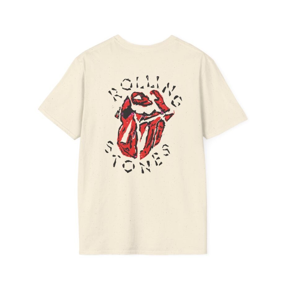 Rolling Grrr! Painted Diamond Tongue Unisex Softstyle T-Shirt